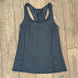 Lululemon Ruffle CRB Racerback Tee Tank
